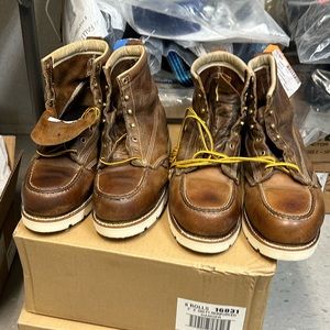Thorogood steel toe work boots, size 11